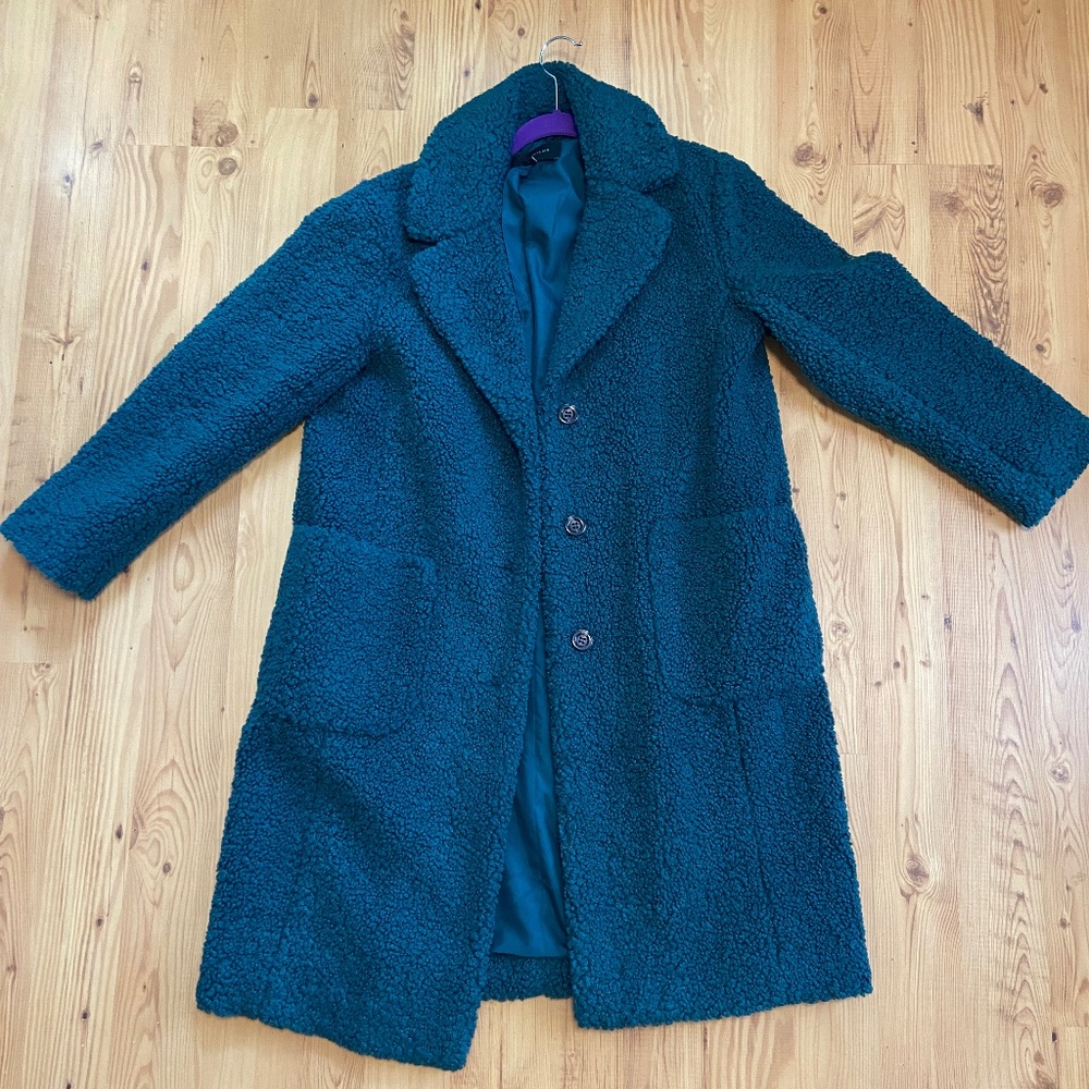 Ann Taylor Teddy Patch Coat